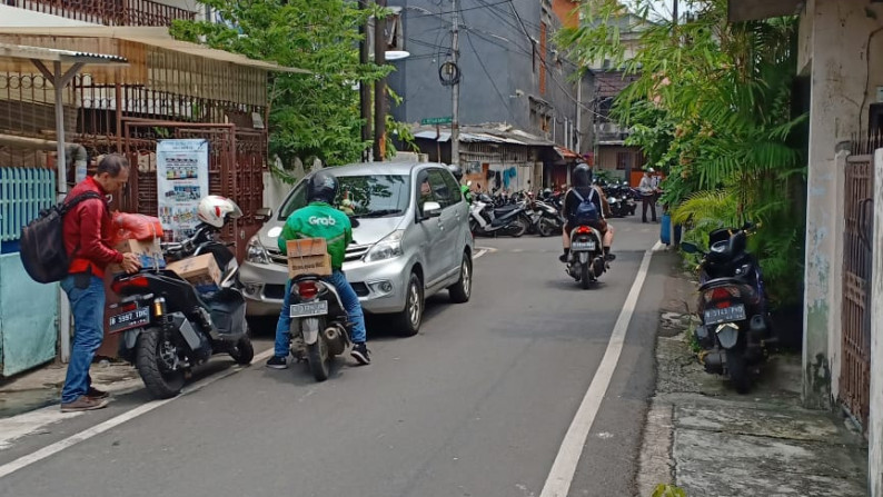 RUMAH TUA HITUNG TANAH DI PETOJO BARAT JUAL CEPAT!!!