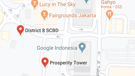 DIJUAL/ DISEWA SPACE OFFICE DI PROSPERITY TOWER