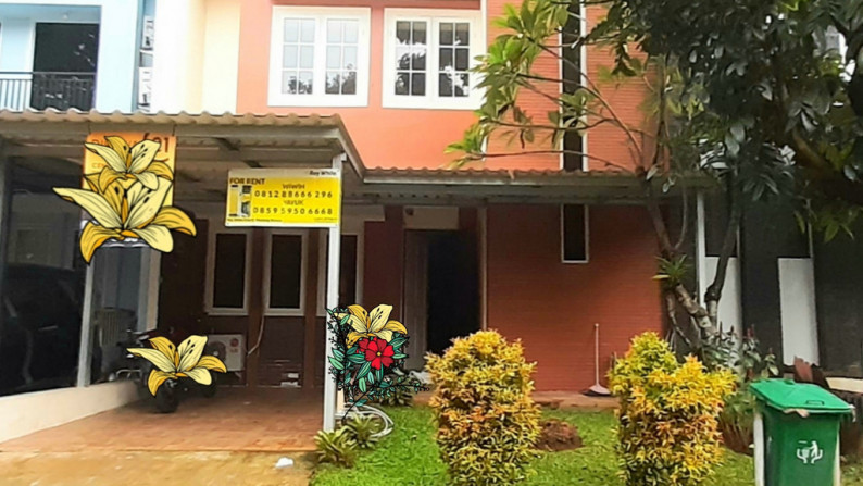 Rumah Cantiq Minimalis Luas 90m Harga 55Jt/Thn nego di Puri Bintaro Jaya