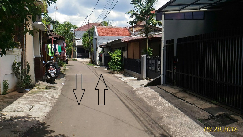 Rumah di Pasar Minggu, Jakarta Selatan, Dalam Kompleks Kejaksaan Agung. Hadap Utara, SHM