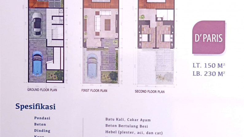 Rumah cantik, brand new, di rempoa