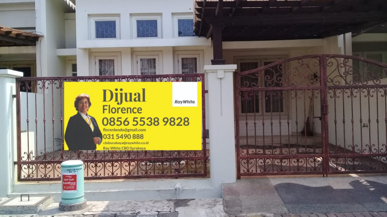 Dijual Rumah A.Yani Residence Surabaya