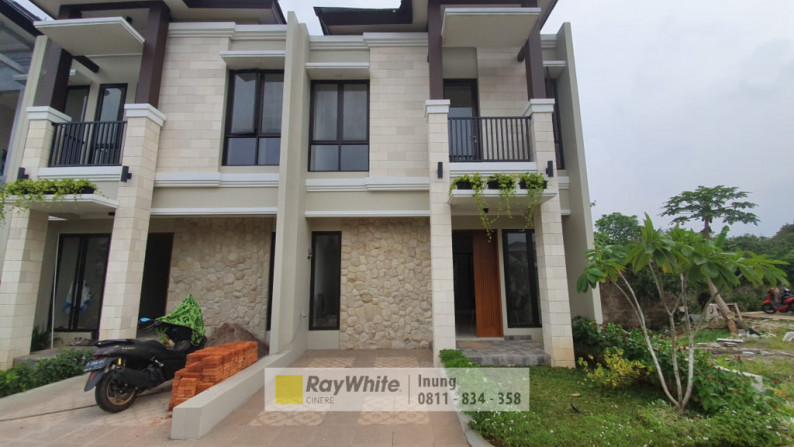 Dijual Rumah Modern Minimalis Dalam Townhouse Posisi Terdepan, Pondok Labu