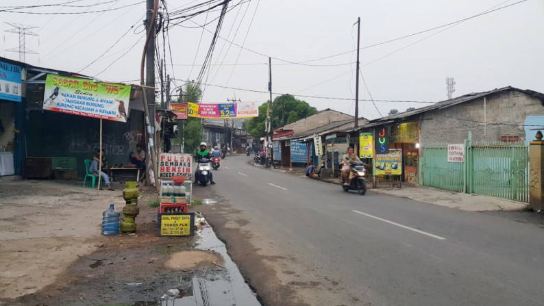 Dijual Kavling Pinggir Jl Merpati Raya, Ciputat Tangerang Selatan