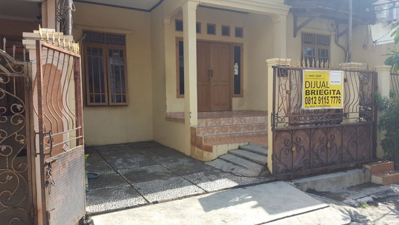 Rumah 1-1/4 Lantai Gading Mas Barat Kelapa Gading Luas 9x15m2