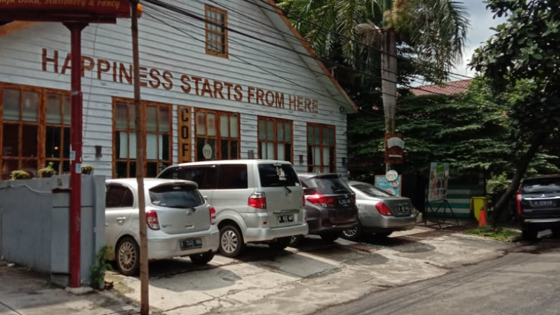 Rumah Lokasi Pinggir Jalan Raya Utama Bintaro, Lokasi Komersil @Maleo Raya