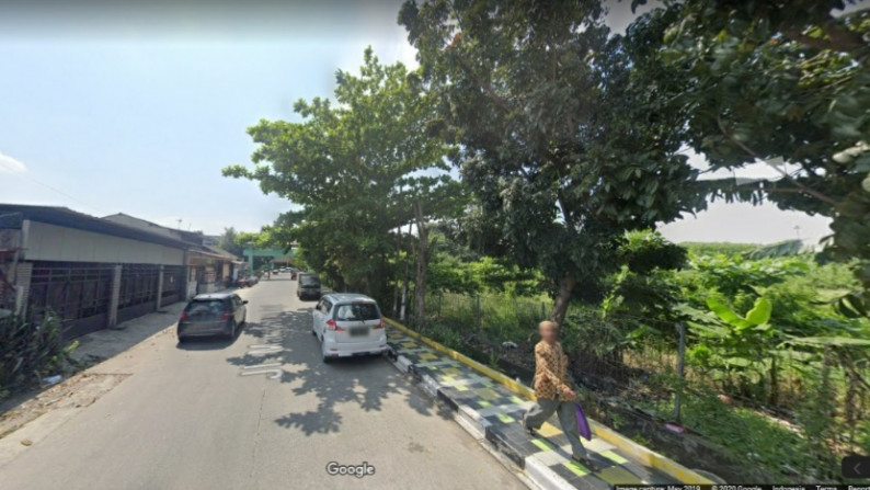 Tanah Dijual lebar muka 86m2, Bentuk L Di Jl Ir. H. Juanda, Luas 8700m2