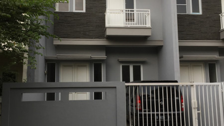 Dijual rumah baru siap huni di taman alfa indah, pesanggrahan 6X26 kavling belakang miring