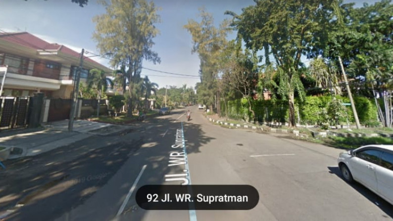 Dijual tanah pusat kota surabaya JL. WR. SUPRATMAN, surabaya pusat