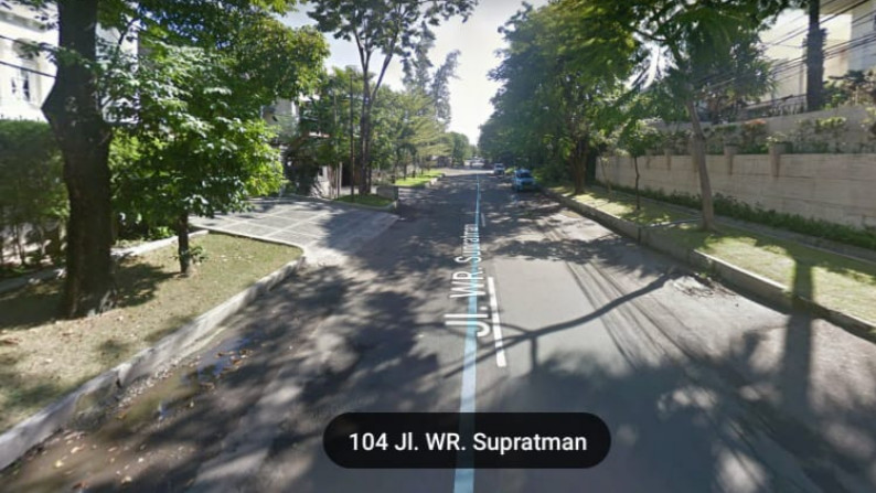 Dijual tanah pusat kota surabaya JL. WR. SUPRATMAN, surabaya pusat