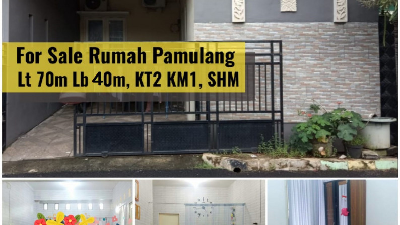 Rumah mungil minimalis di Pamulang Luas 70m harga 550 Jt nego sampai DEAL