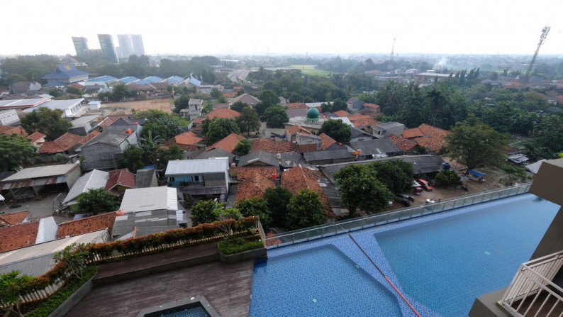 Disewakan/Dijual Apartment Spring Wood, Type Studio B, View Swimming Pool