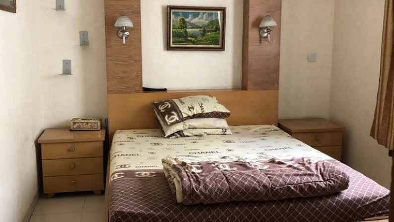 Apartemen Siap Huni, Full Furnish Mediterania Lagoon, Kemayoran, Luas 97m2